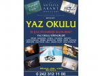 2018 Yaz Okulu Programı